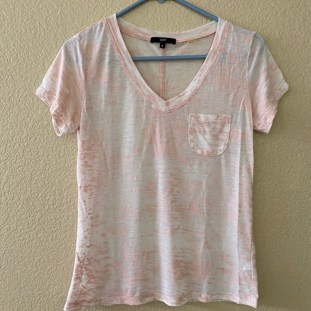 TART burnout V neck tee